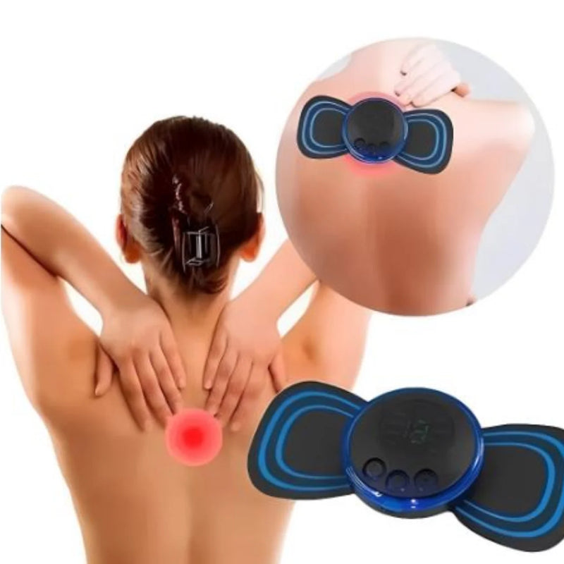 Massageador Portátil Elétrico Ultra Cervical Alivia Dores Corpo Pescoço, lombar